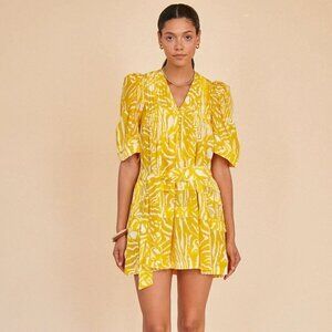 Hunter Bell Charlie Silk Dress size L NWT